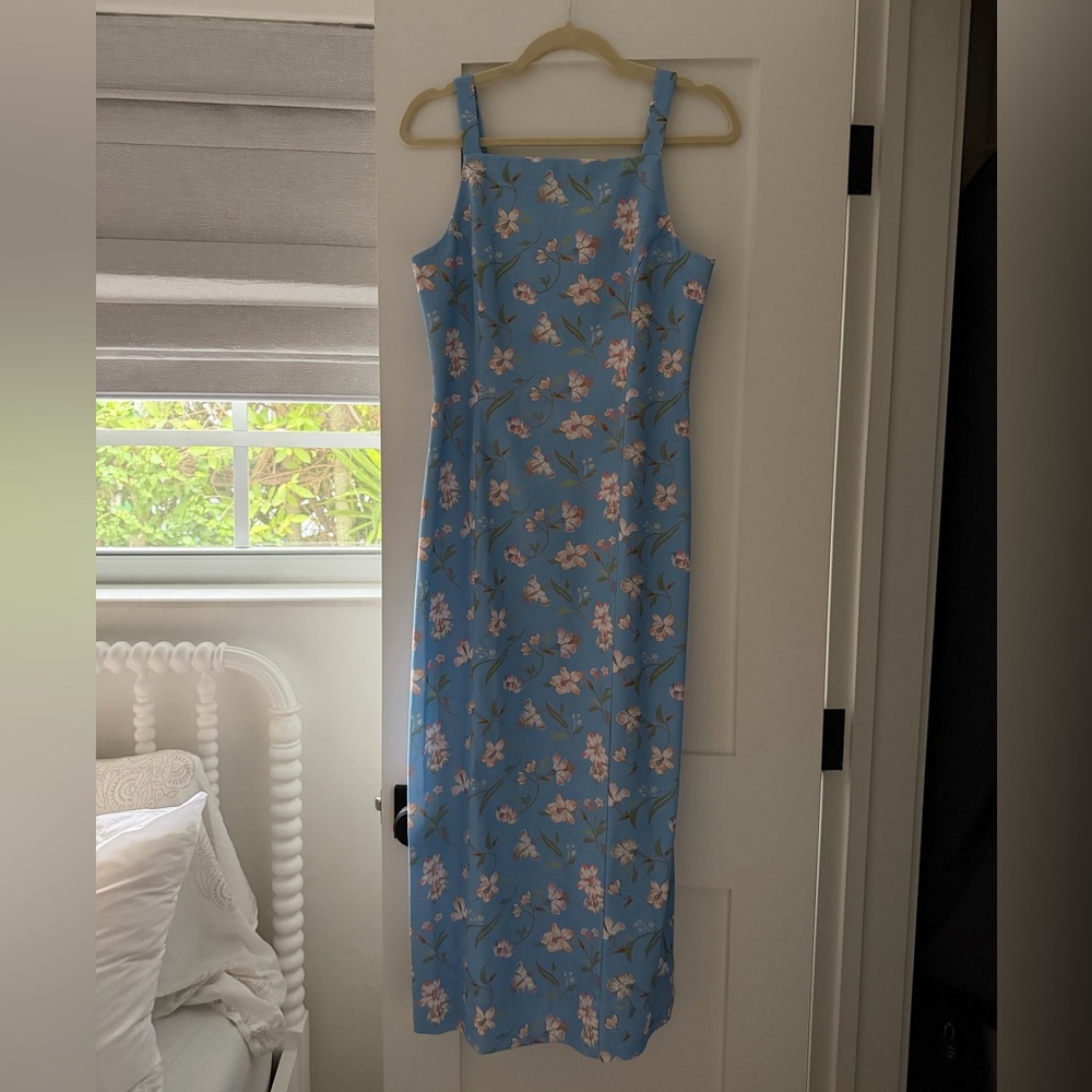 Coco Shop High Neck Midi Dress